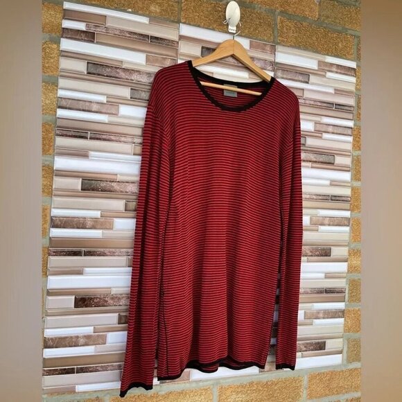 LANEUS viscose cashmere blend top XL - Picture 4 of 10